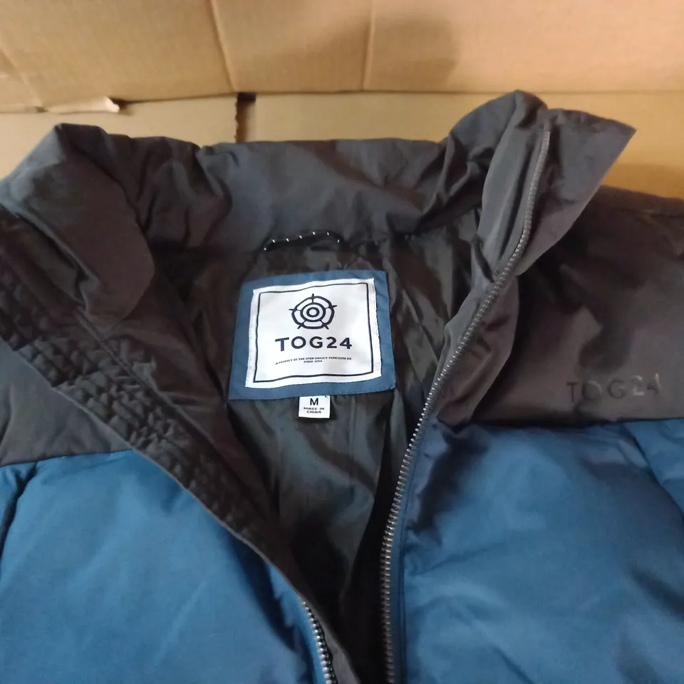 TOG 24 CALVERLEY THERMAL COAT IN TEAL - M