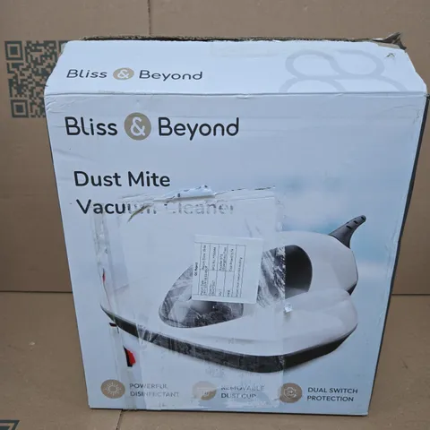 BLISS & BEYOND DUST MITE VACUUM CLEANER