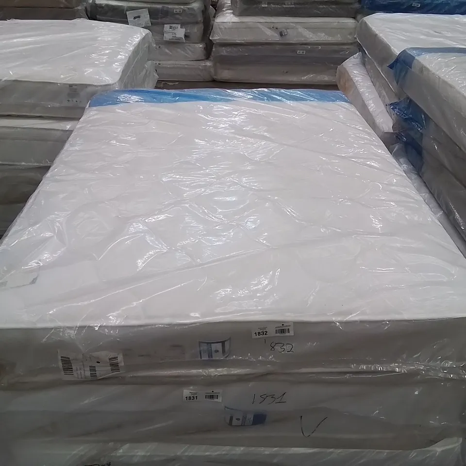 QUALITY BAGGED DOUBLE 135cm AIRSPRUNG MEMORY FOAM COMFORT MATTRESS RRP £699
