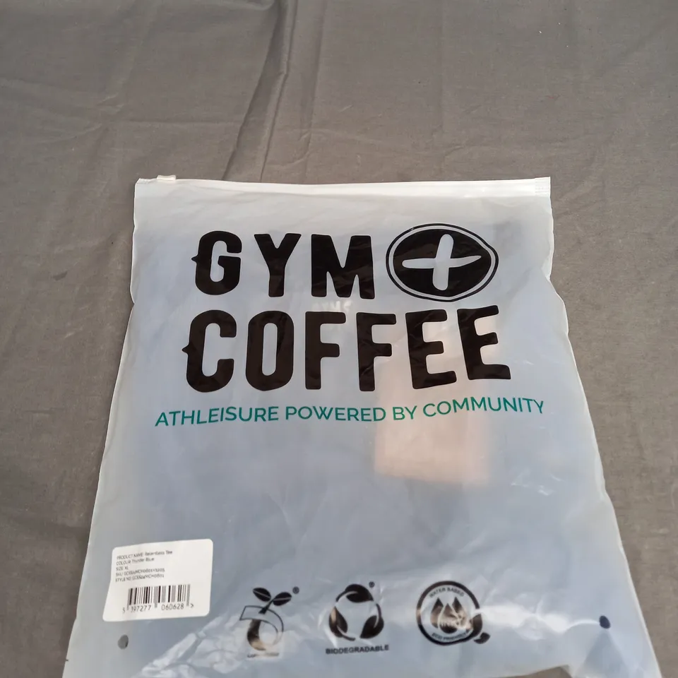 BAGGED GYM+COFFEE RELENTLESS T-SHIRT SIZE XL