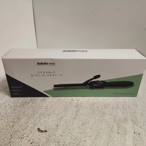 BOXED BABYLISS PRO CERAMIC DIAL-A-HEAT 13