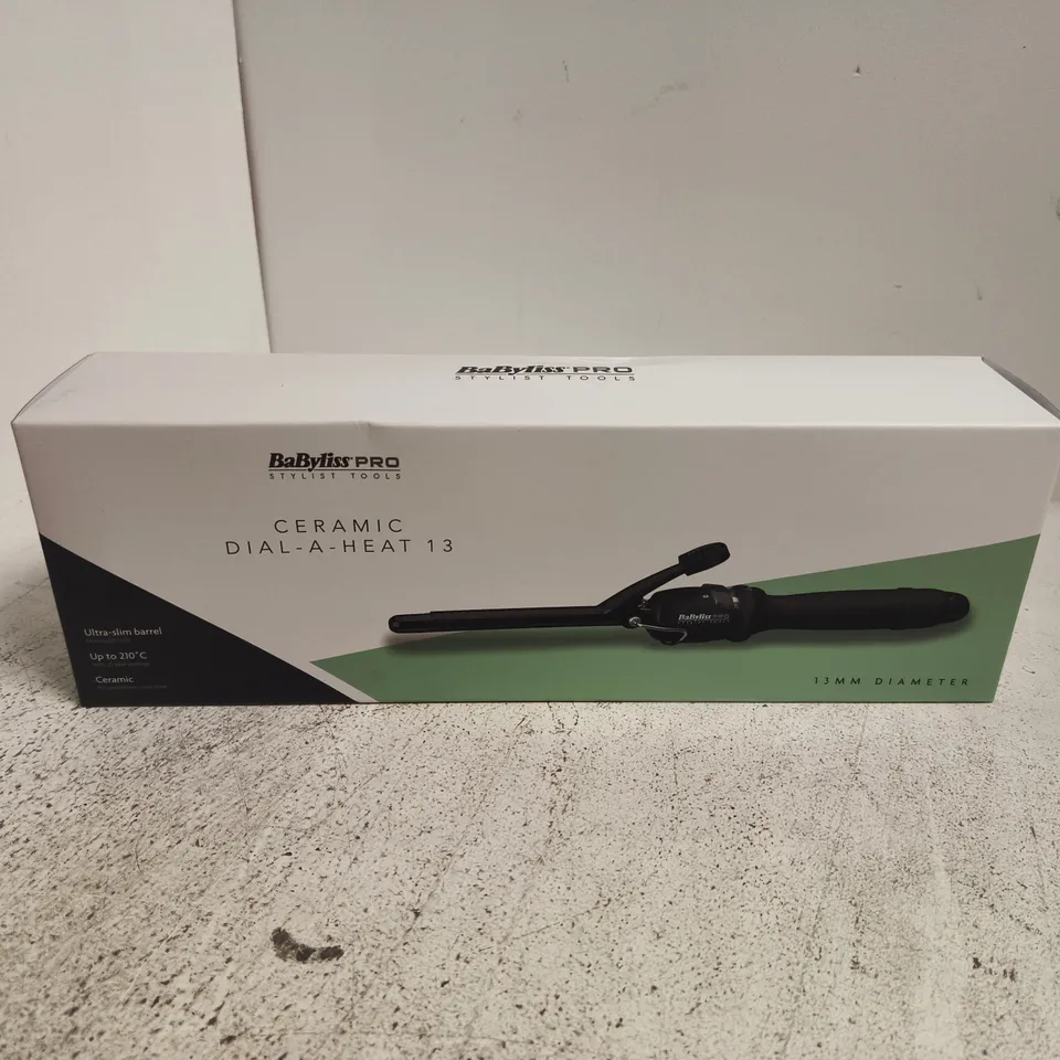 BOXED BABYLISS PRO CERAMIC DIAL-A-HEAT 13