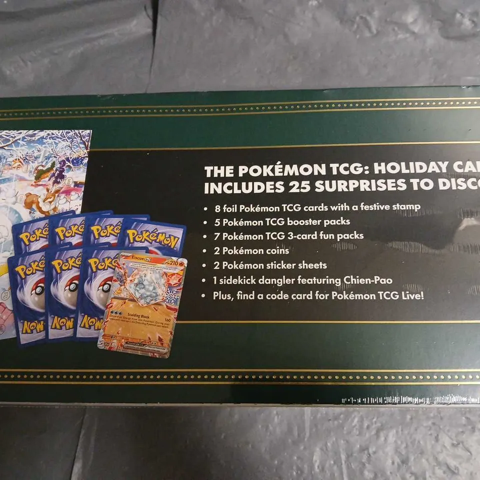 SEALED POKEMON HOLIDAY CALENDER