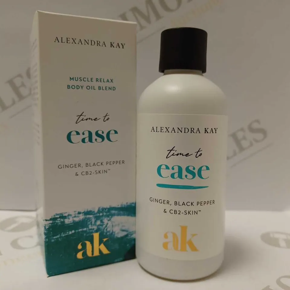 ALEXANDRA KAY TIME TO EASE MUSCLE RELAX BODY OIL 100ML
