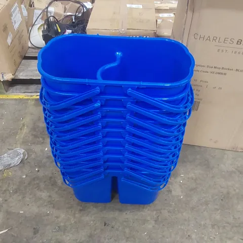 BOX CONTAINING APPROXIMATELY 9x BRAND NEW CHARLES BENTLEY DUO MOP BUCKETS