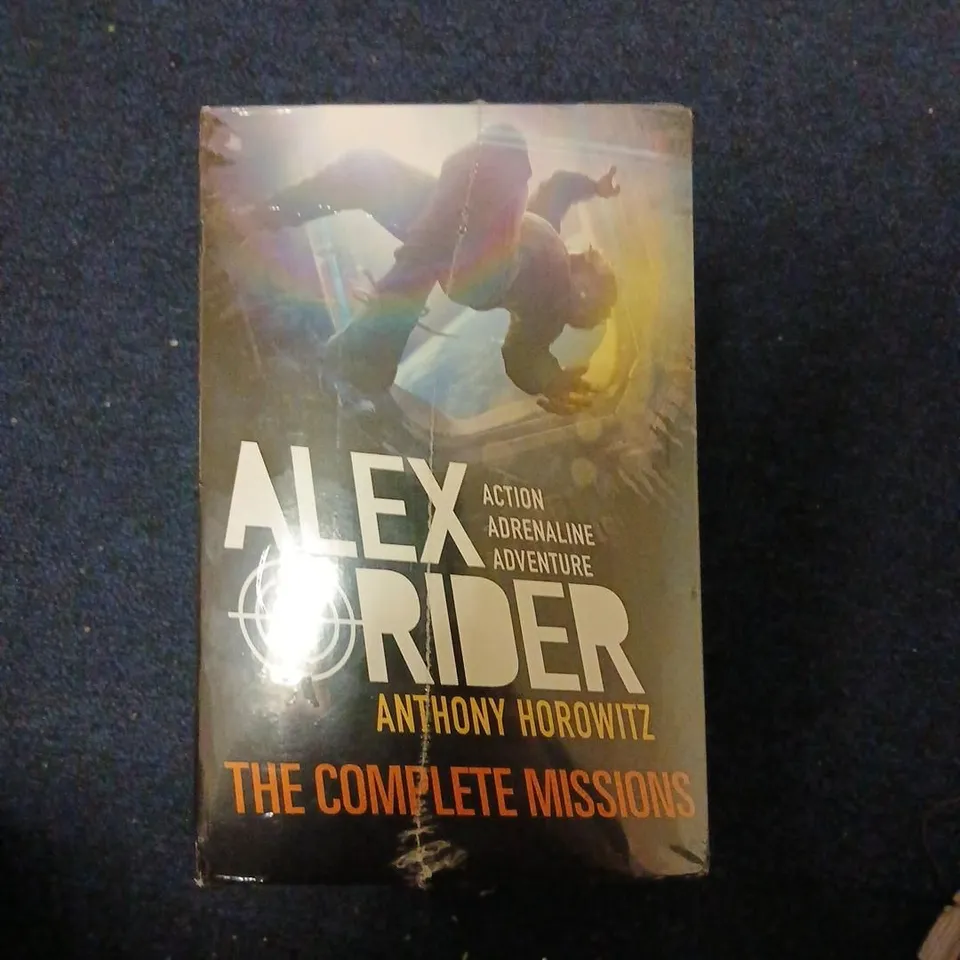 ALEX RIDER COLLECTION: 10-VOLUME BOX SET AND THE COMPLETE MISSIONS PAPERBACK BY ANTHONY HOROWITZ