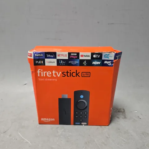 BOXED AMAZON FIRE TV STICK LITE