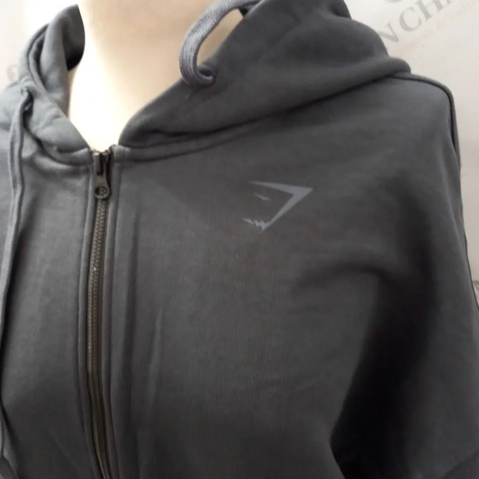 GYMSHARK ZIPPED JACKET SIZE M