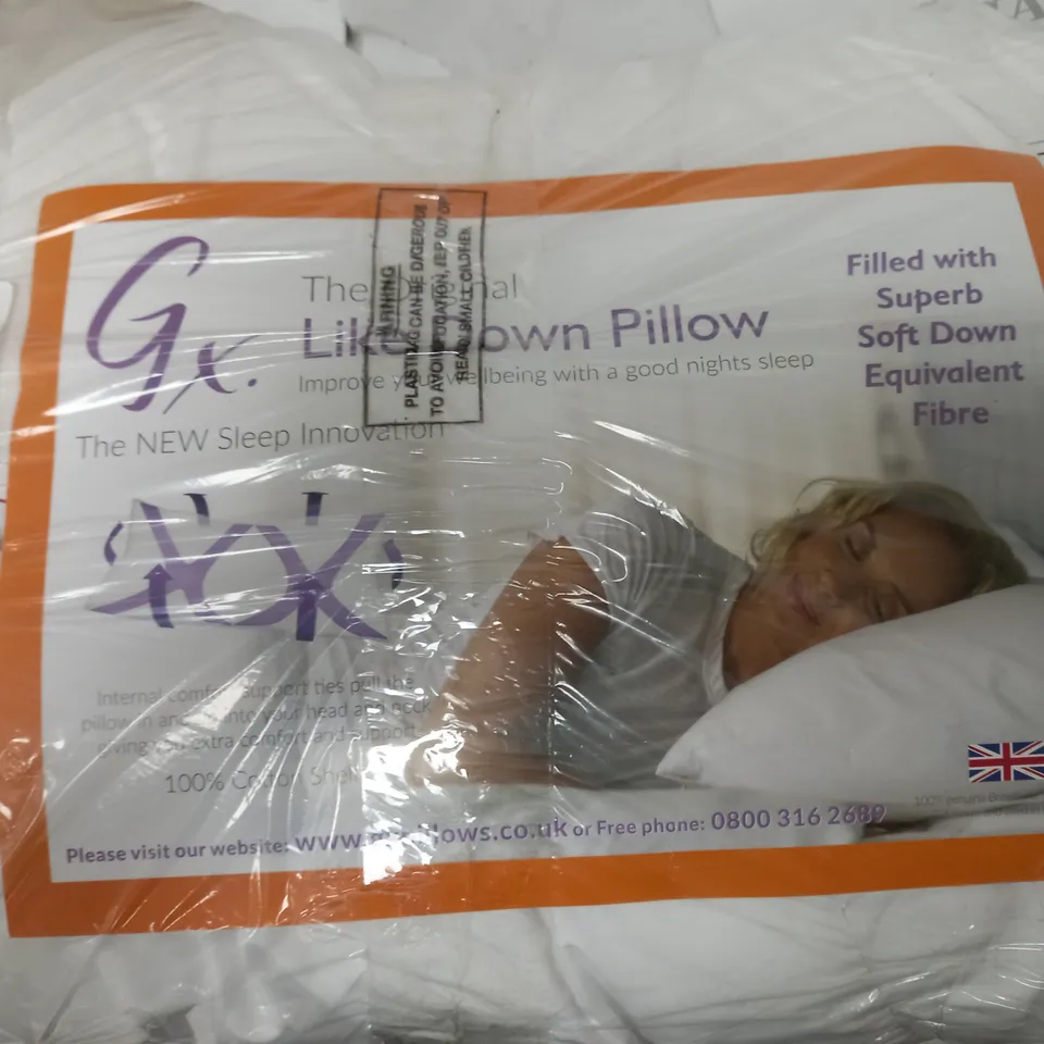 GX LIKE DOWN PILLOW TWIN PACK 