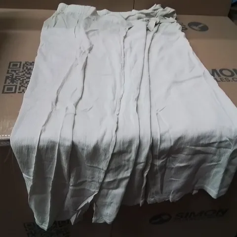 BOXED BRAND NEW APPROXIMATELY 14 JD WILLIAMS WIDE WRAP TROUSERS COOL STONE SIZE 20