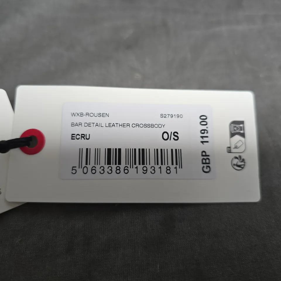 TED BAKER LONDON LEATHER CROSSBODY BAG 