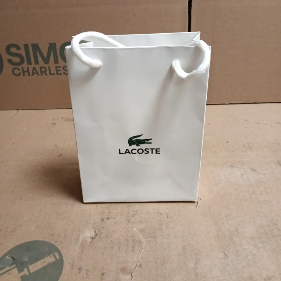 LACOSTE STAINLESS STEEL BRACELET – BOXED WITH LACOSTE GIFT BAG