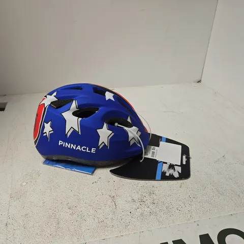 PINNACLE BIKE HELMET β BLUE WITH WHITE STARS, SIZE 55 CM