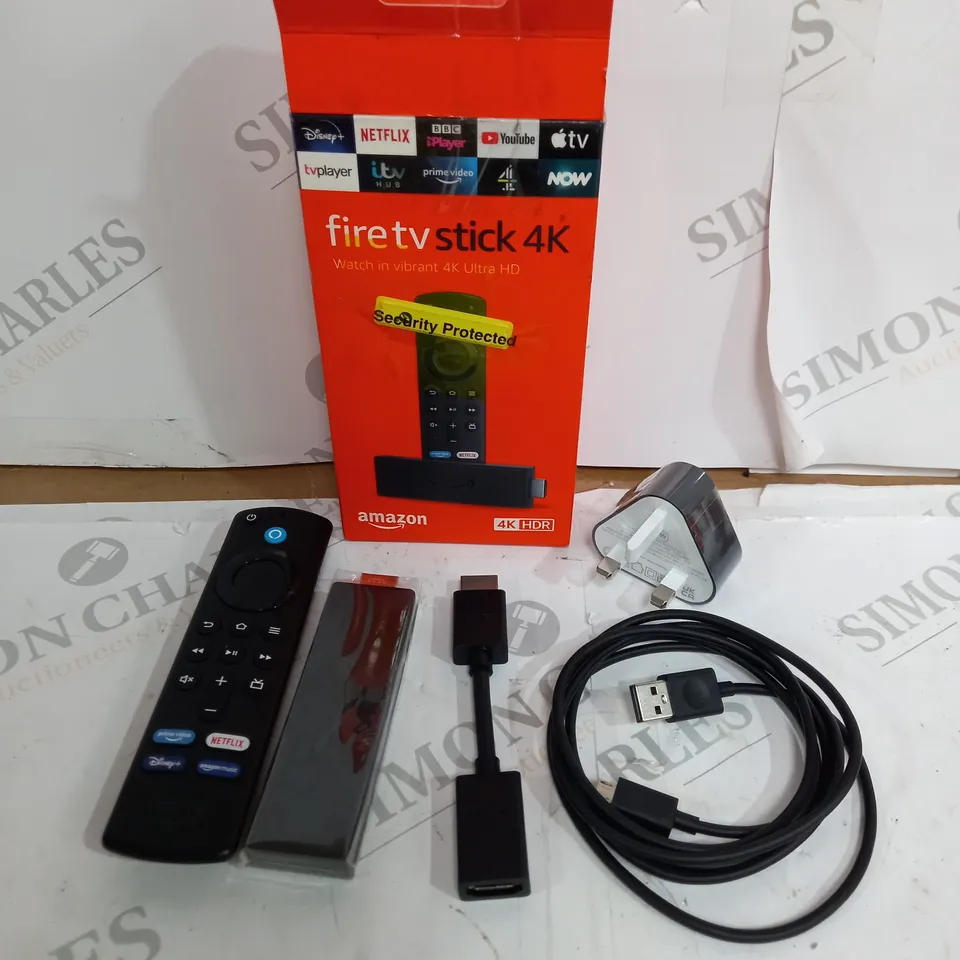 AMAZON FIRE TV STICK 4K BLACK 