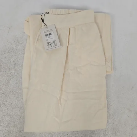 NOBODY'S CHILD JERROW TROUSERS IN NEUTRAL SIZE UK 8