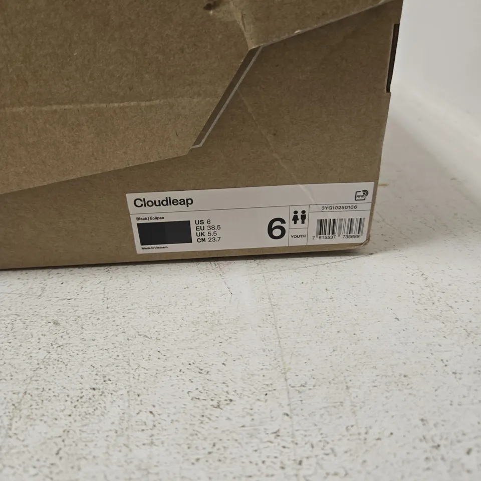 ON RUNNING CLOUDLEAP ' TRAINERS – BLACK, UK 5.5 (US 6, EU 38.5)