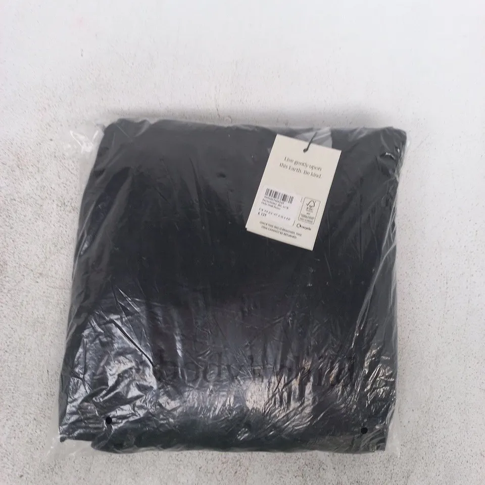 BAGGED NOBODY'S CHILD ORLA MIDI DRESS IN BLACK SIZE UK 14