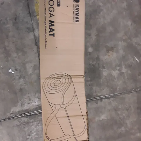 BOXED KAYMAN YOGA MAT - GREY