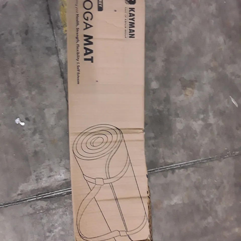 BOXED KAYMAN YOGA MAT - GREY