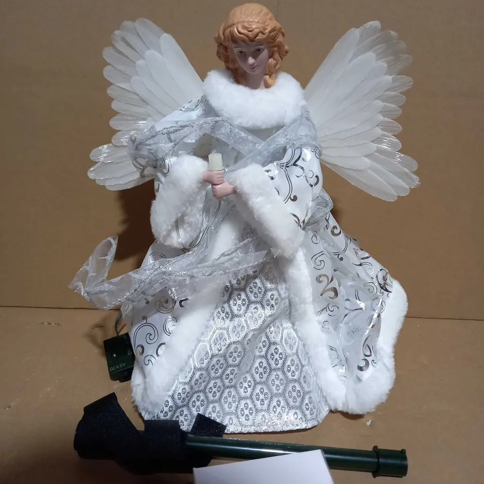 MR CHRISTMAS FIBER OPTIC ANIMATED ANGEL