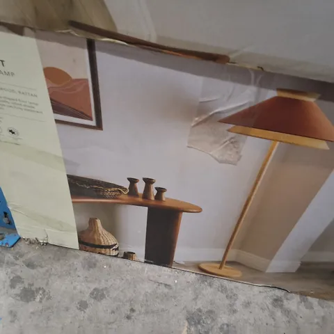 BOXED DUNELM PHUKET FLOOR LAMP