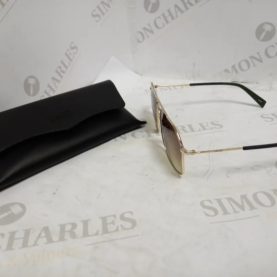 LEVI'S METAL OVERSIZE SUNGLASSES RRP £85
