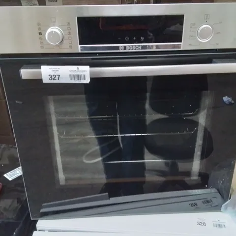BOSCH SERIES 4 HQA574BS3B BUILT-IN ELECTRIC SINGLE OVEN WITH PYROLYTIC CLEANING - STAINLESS STEEL - A+ RATED