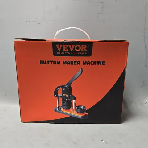 BOXED VEVOR BUTTON MAKER MACHINE