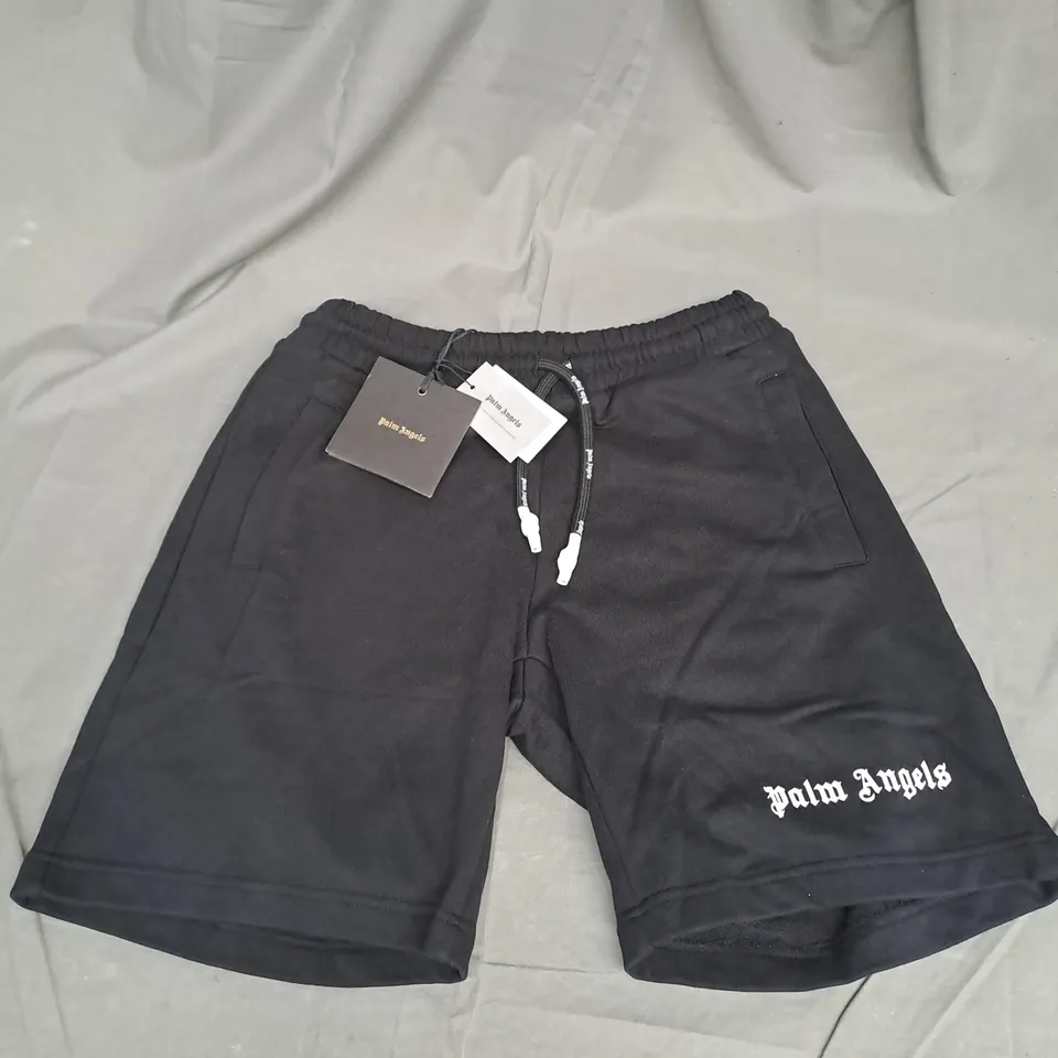 PALM ANGELS SHORTS IN BLACK SIZE L