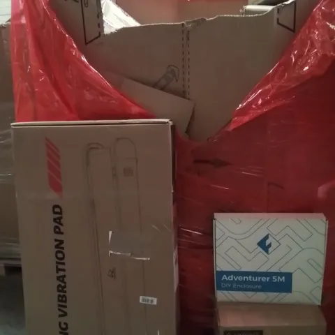 PALLET OF ASSORTED HOUSEHOLD GOODS AND PRODUCTS TO INCLUDE;WALKING PAD,COFFEE MACHINE,DIY ENCLOSURE KIT
