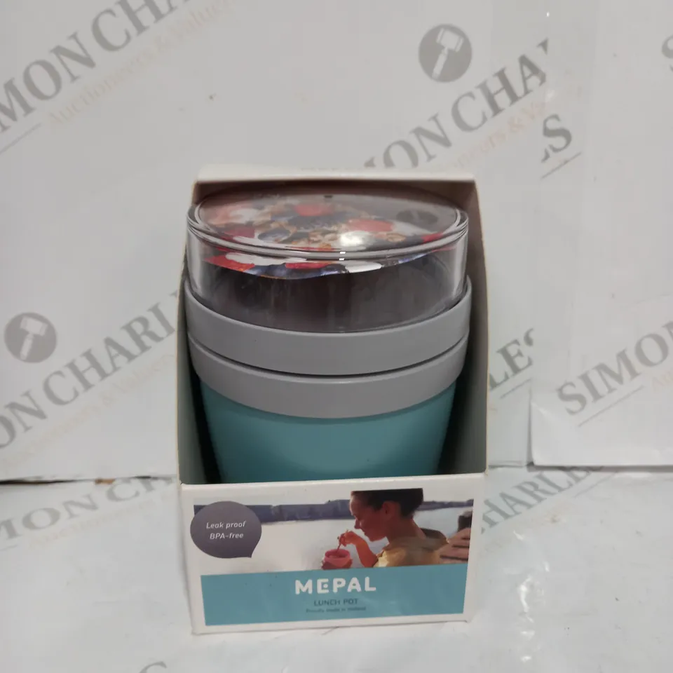 BOXED BLUE MEPAL LUNCH POT