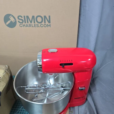 HOMESMART HM-780 STAND MIXER – RED, 350W, 220-240V