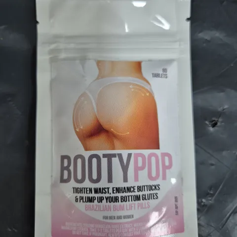 BOX OF APPROXIMATELY 40 PACKS OF CUTS-N-GAINS TABLETS - BOOTY POP (60 TABLETS PER PACK)