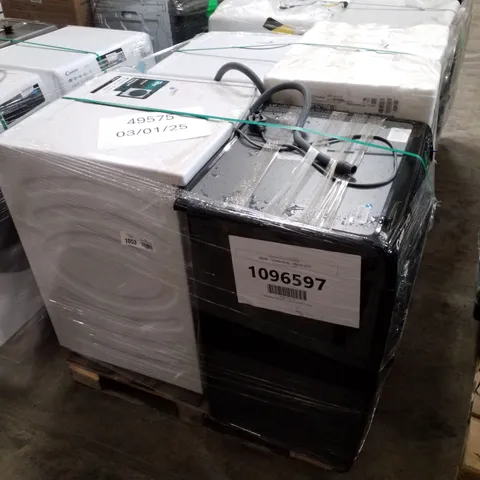 PALLET OF APPROXIMATELY 4 UNPROCESSED RAW RETURN WHITE GOODS TO INCLUDE