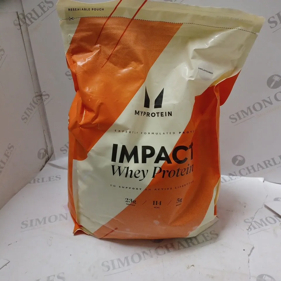 MYPROTEIN IMPACT WHEY PROTEIN - UNFLAVOURED (2.5kg)