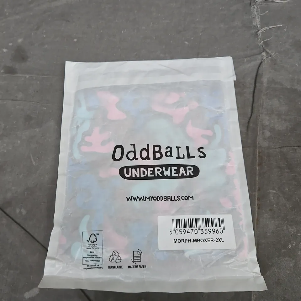 ODDBALLS MORPH-MBOXER 2XL MEN'S UNDERWEAR