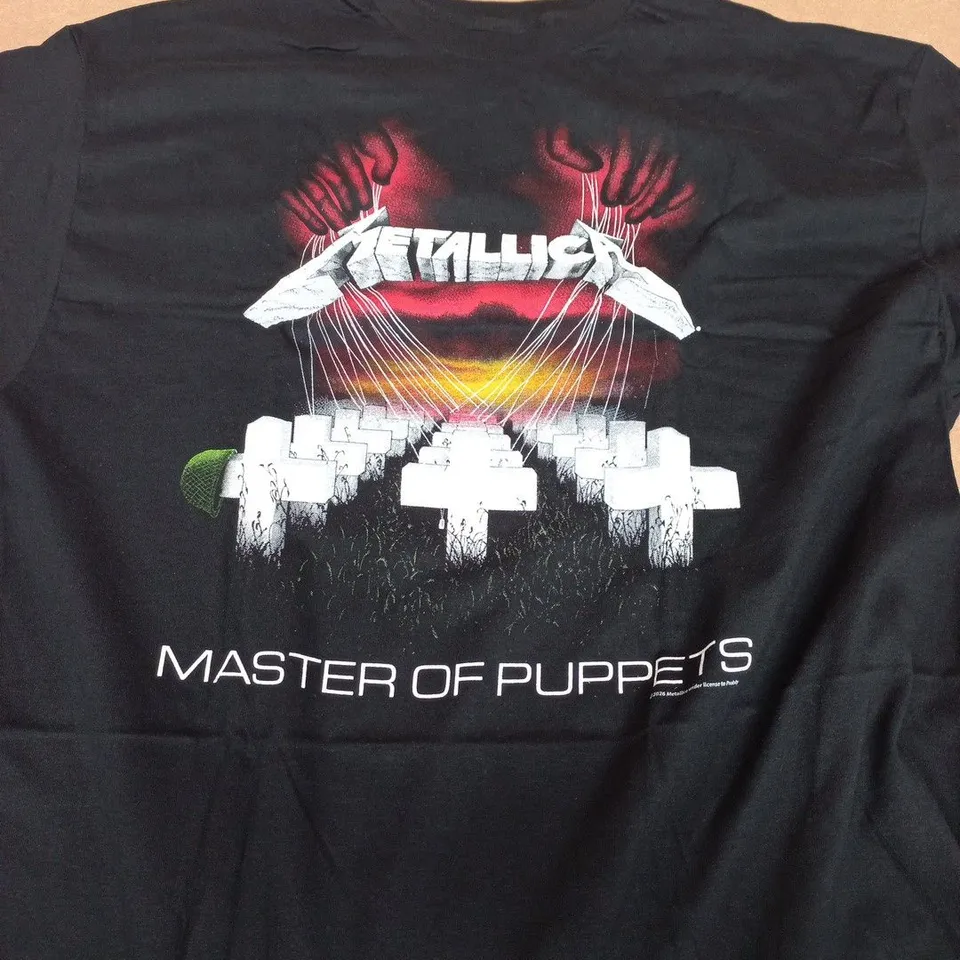METALLICA MASTER OF PUPPETS TOUR T-SHIRT SIZE XL