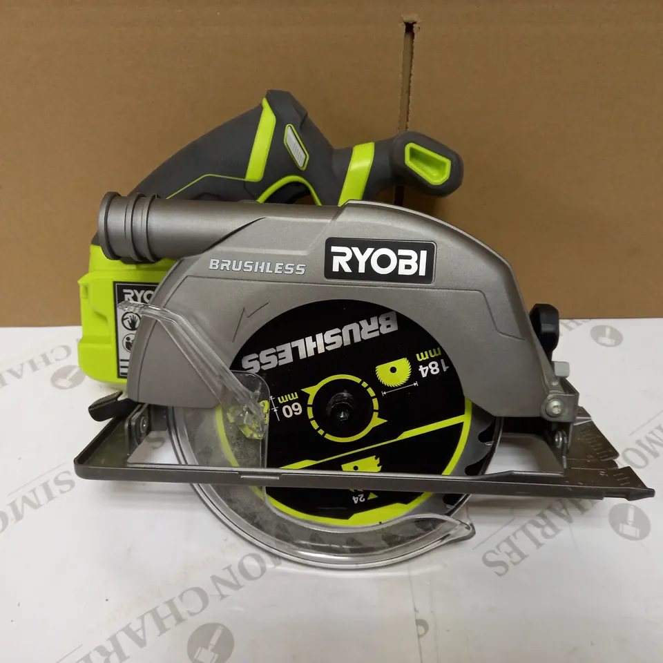 RYOBI CORDLESS BRUSHLESS CIRCULAR SAW