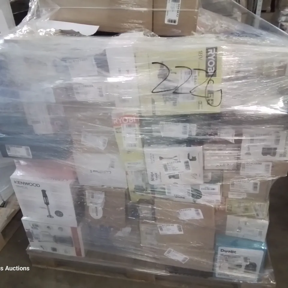 PALLET OF APPROXIMATELY 121 ASSORTED HOUSEHOLD & ELECTRICAL PRODUCTS TO INCLUDE