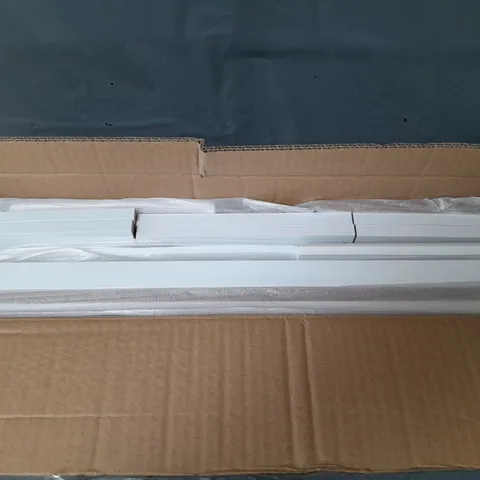 UNBRANDED TONGUE AND GROOVE 4 DRAWER UNIT - WHITE