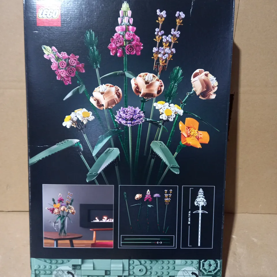 BOXED LEGO CREATOR FLOWER BOUQUET SET FOR ADULTS 10280 RRP £55