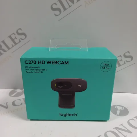BOXED SEALED LOGITECH C270 HD WEBCAM 