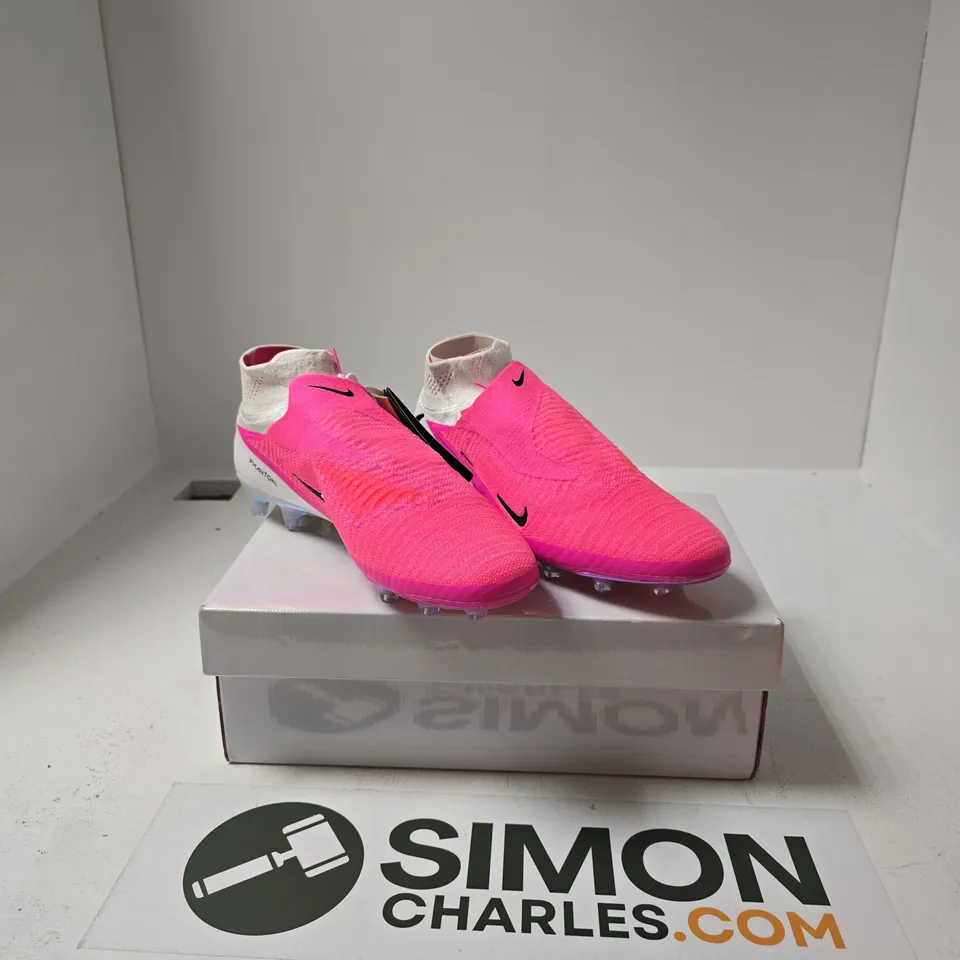 BOXED PAIR OF NIKE PHANTOM 6 HIGH ELITE AG-ELITE PRO FOOTBALL BOOTS SIZE UK 9