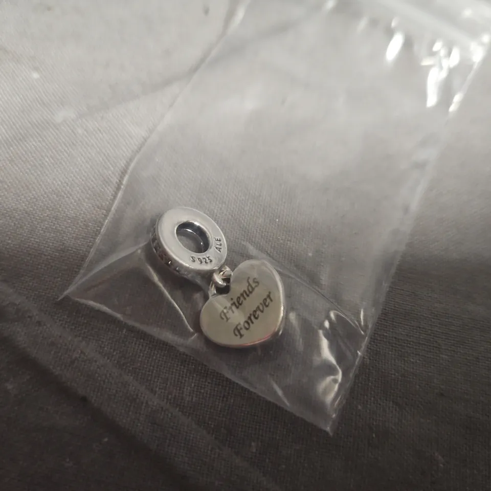 PANDORA STERLING SILVER BRIDESMAID HEART CHARM