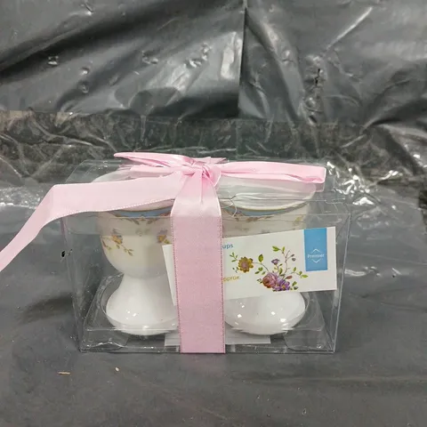 12 GIFT WRAPPED DUO EGG HOLDERS 