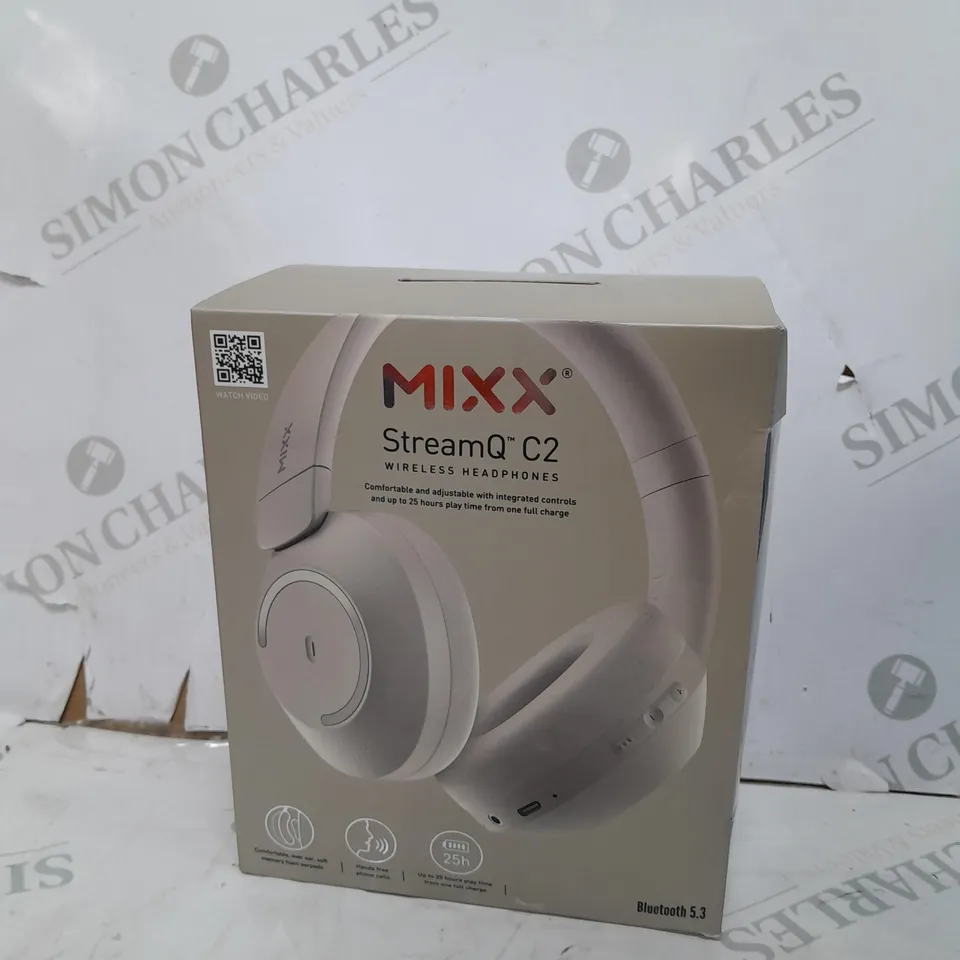 MIXX STREAMQ C2 WIRELESS HEADPHONES