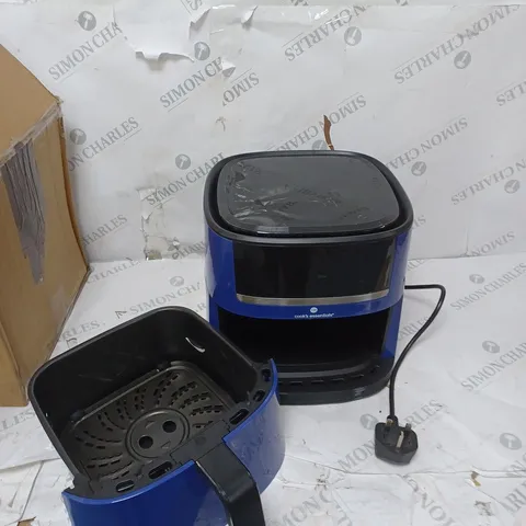 BOXED COOK'S ESSENTIALS 4L AIR FRYER IN NAVY