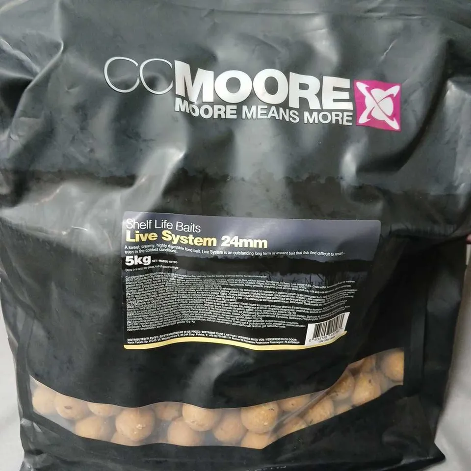 CC MOORE SHELF LIFE BAITS LIVE SYSTEM 24MM – 5KG