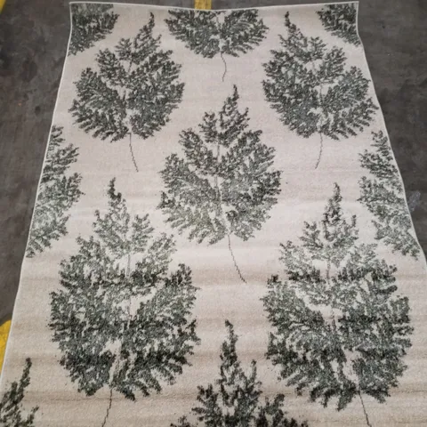 QUALITY DESIGNER RUG IN VILLA LEF GREEN - 160×230CM