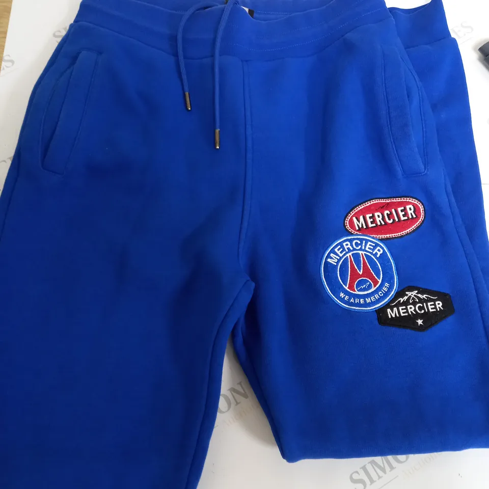 MERCIER BRIGHT BLUE TRACKSUIT PANTS - S